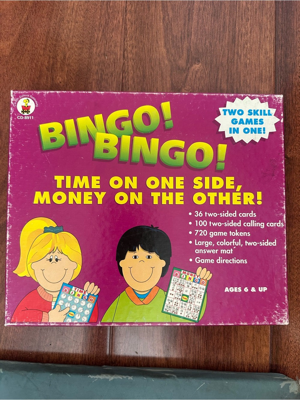 Carson Dellosa Bingo! Bingo! Educational Game